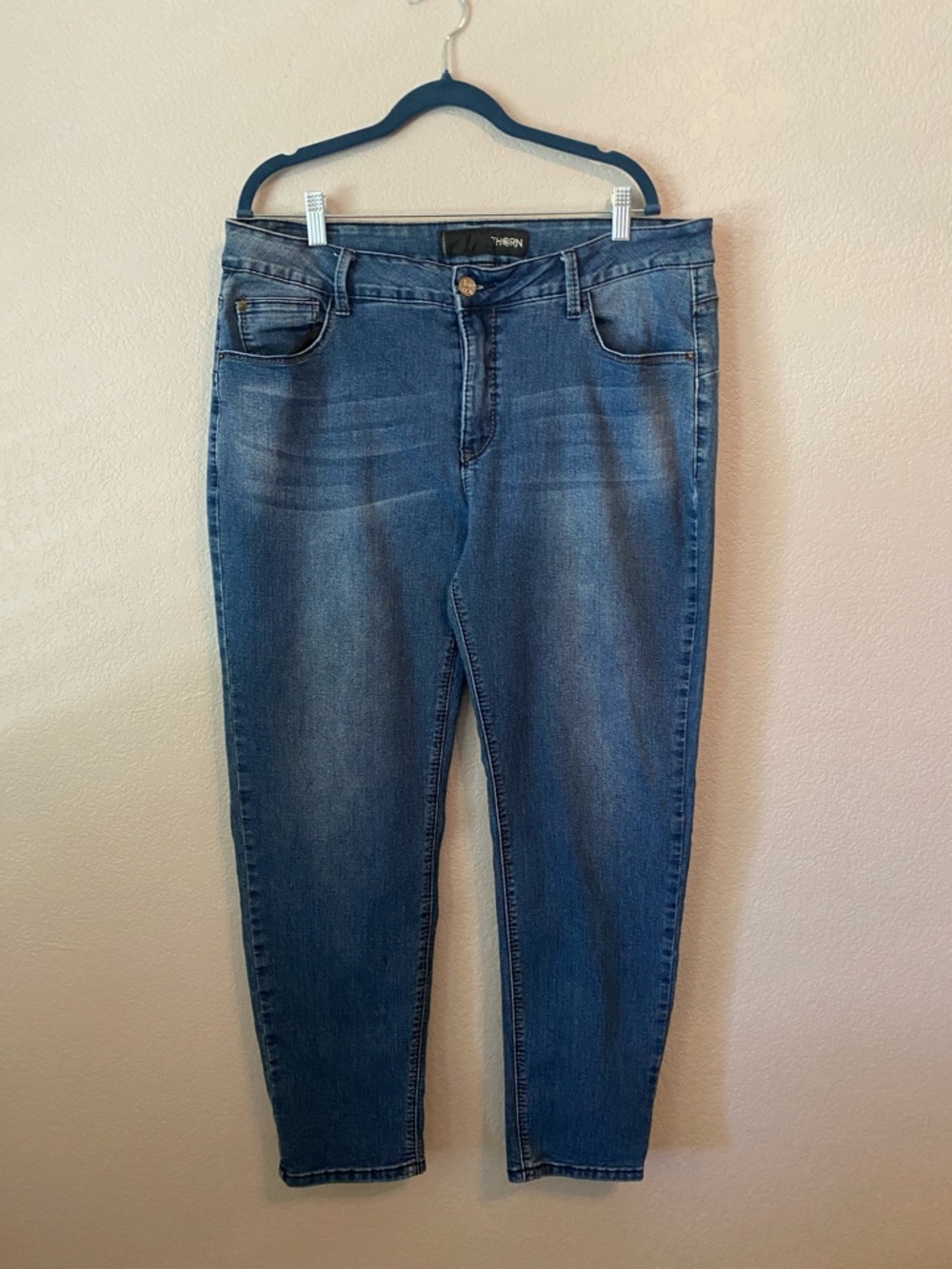 Thorn Universal Slim Fit Women’s Skinny Jeans in Classic Blue